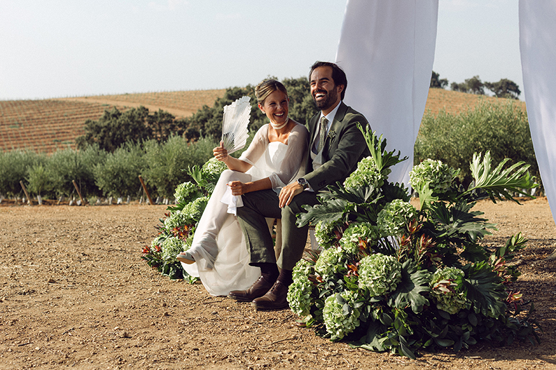 Casamento rústico e elegante no Monte do Ramalho, Alentejo